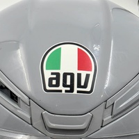AGV K6 OF48L Motorcycle Helmet Size L 60-61cm Gloss Grey Full Face