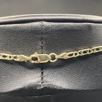 Unisex 14ct Yellow Gold Birdseye Link Necklace