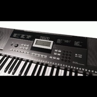 Beale AK140 61 Key Portable Keyboard with Xtreme KS128 Heavy Duty Stand