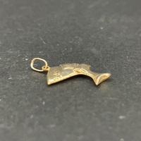 Ladies 9ct Yellow Gold Nefertiti Head Pendant