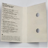 Top Gun 1986 Original Soundtrack Cassette Tape Vintage Movie Music