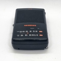 Sangean SR-35 Black AM/FM Handheld Portable Pocket Radio Telescopic Antenna