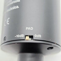 Audio-Technica AT2035 Cardioid Condenser Microphone Black Studio Mic