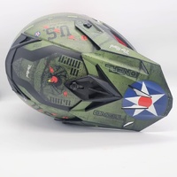 O'Neal H613 Warhawk Size XXL Offroad Helmet Green Motocross MX ATV