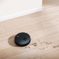 MyGenie Vortex Robovac Wet Dry Robot Vacuum Cleaner Black 3 in 1 Smart