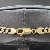 Unisex 9ct Yellow Gold Curb Link Necklace