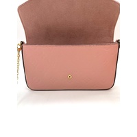 Louis Vuitton Felicie Pochette Rose Poudre Monogram Empreinte Crossbody