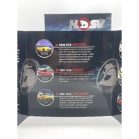 HSV Coin Collection 9 Genuine Australian Pennies Black Nickel Set