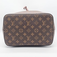 Louis Vuitton NeoNoe M44022 Monogram Canvas Bucket Bag Brown Pink
