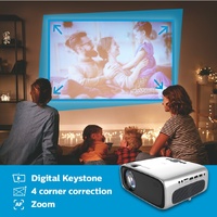 Philips NeoPix Prime 2 Home Projector NPX542/AP1 720p WiFi Screen Mirror Media