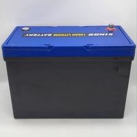 Kings 100Ah LiFePO4 Battery 12V 1280Wh 10kg Deep Cycle AKEP-LITHBAT100_01