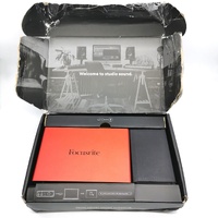 Focusrite Scarlett 4i4 4th Gen USB Audio Interface with USB and Power Cable