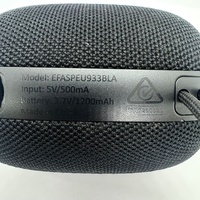 EFM EFASPEU933BLA Bluetooth Speaker Wireless Portable USB-C Black