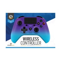 Powerwave Purple Rush Wireless PS4 Controller Bluetooth Dual Vibration