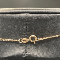 Ladies 9ct Rose Gold Curb Link Necklace & Oval Locket Pendant