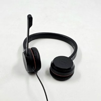 Jabra ENC060 Wired USB Headset Black Noise Cancelling Mic PC