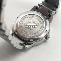 Thomas Sabo Womens Stainless Steel Bracelet Watch Date Silver Dial