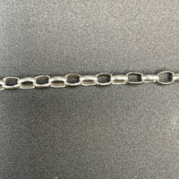 Ladies 925 Sterling Silver Belcher Link Bracelet