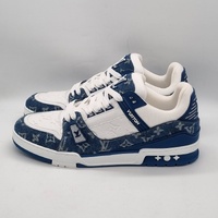 Louis Vuitton LV Trainer Blue Monogram Denim BM028412 1A9JGZ US 12