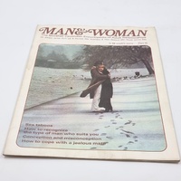 Man and Woman 8x Magazine Encyclopedia Adult Relationships 1970s Vintage