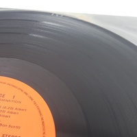 AC/DC Powerage 1987 Albert Productions Reissue Australian Pressing Vinyl Record