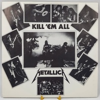 Metallica Kill Em All 1987 Reissue Elektra Australian Pressing Vinyl Record