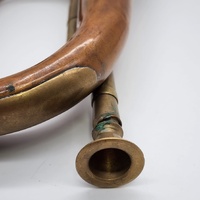 Australian Commonwealth Military Forces Brass and Copper Vintage Bugle
