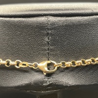 Ladies 9ct Yellow Gold Belcher Link Necklace