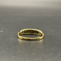 Ladies 18ct Yellow Gold Natural Diamond Ring