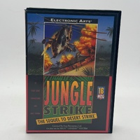 Jungle Strike The Sequel To Desert Strike Sega Mega Drive Video Game