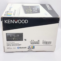 Kenwood DPX-M3300BT Dual Din Sized Digital Media Receiver with Bluetooth USB AUX
