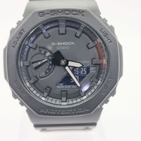 Casio G-Shock GA-2100-1A1 Black Carbon Core Guard Mens Watch 200M