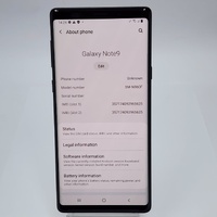 Samsung Galaxy Note 9 128GB Midnight Black Unlocked SM-N960F Android Smartphone
