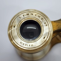 Lemaire Paris Antique Circa 1890s Mother Of Pearl Shell Opera Glasses Binocular