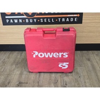 Powers Trak-It C5 Gas Nail Gun with 2x 6V NiMH Battery Charger and Case