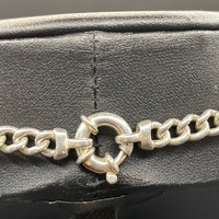 Ladies 925 Sterling Silver Curb Link Necklace