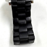 Michael Kors Runway MK8107 45mm Silver Black Mens Chronograph Watch