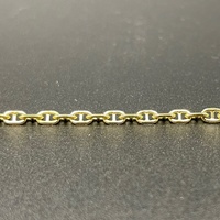 Child's 18ct Yellow Gold Anchor Link ID Bracelet