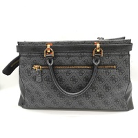 Guess Sestri Black Logo Luxury Satchel Bag Adjustable Crossbody Strap