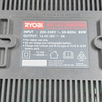 Ryobi One+ 14.4 18V Dual Chemistry Car Battery Charger BCL1418