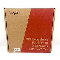 Kogan Tilt Extendable Full Motion TV Wall Mount for 23-55 Inch TV KAWLMFM55MA