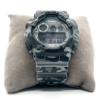 Casio G-Shock GD-120CM Mens Digital Watch Grey Woodland Camouflage Streetwear