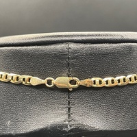 Unisex 9ct Yellow Gold Anchor Link Necklace