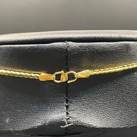 Unisex 21ct Yellow Gold Fancy Link Necklace