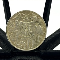 Royal Australian Mint 1966 50 Cent Elizabeth II Coin