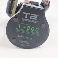 Sideshow T-800 Battle Damaged Mini Bust T2 Terminator Figure 59/1000