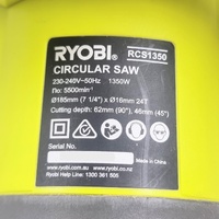 Ryobi RCS1350 185mm 1350W Corded Circular Saw