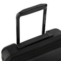 Delsey Lutece SE 00380280100 55cm Lightweight Expandable Carry On Suitcase Black