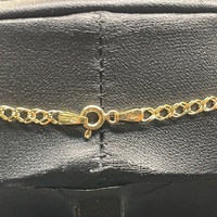 Ladies 9ct Yellow Gold Double Curb Link Necklace