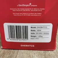 Dimplex DreamEasy Micro Fleece Heated Throw DHEBHTCG Size 180cmx130cm